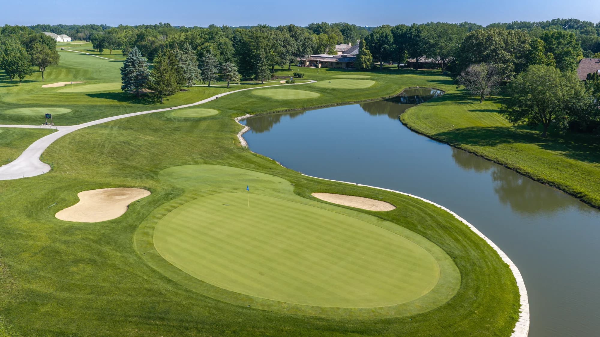 Briar Ridge Country Club from above