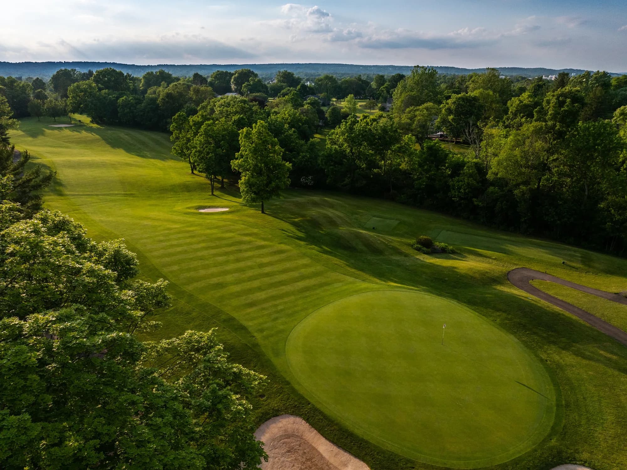 Copper Hill Country Club from above